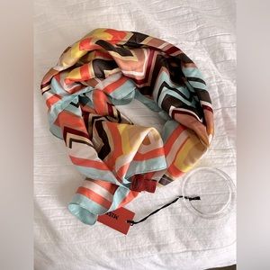 Missoni for Target silk Scarf NWT